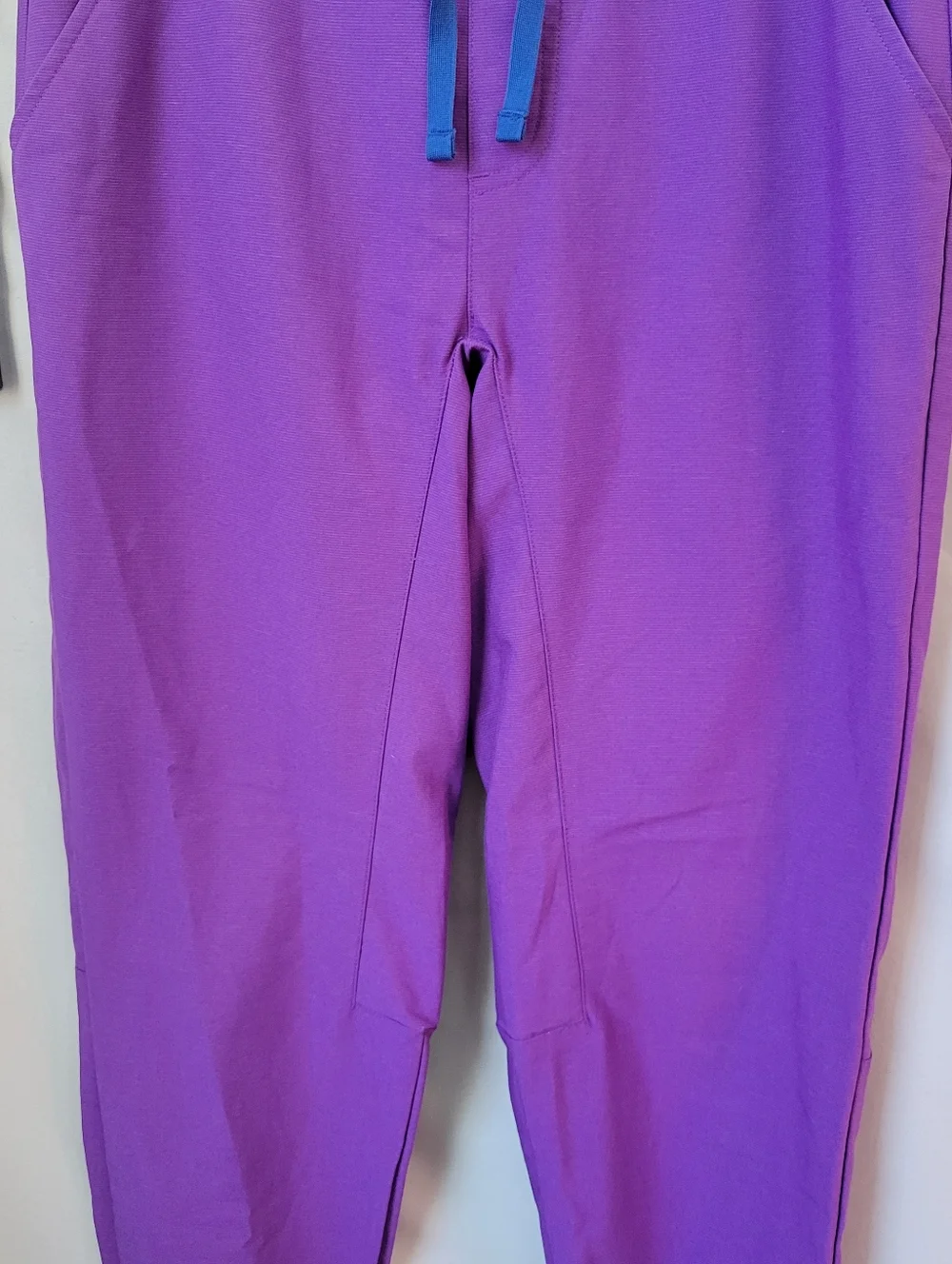 Figs Men's Jansen Technical Collection Jogger Scrub Pants Purple Blue XS